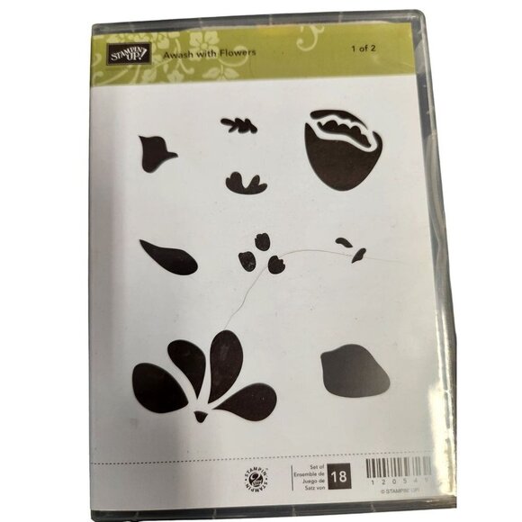 Stampin Up! 5 Complete Stamp Sets, Flowers, Labels, Tags, Vintage, and more - Picture 2 of 10